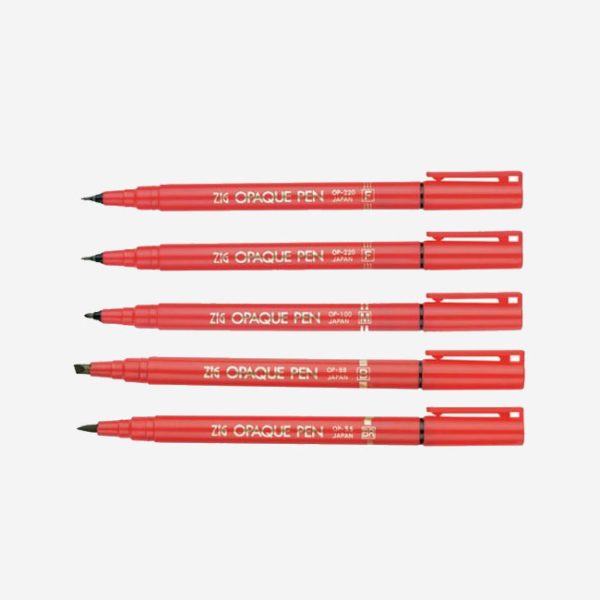 ZIG Opaquing Pen - Red