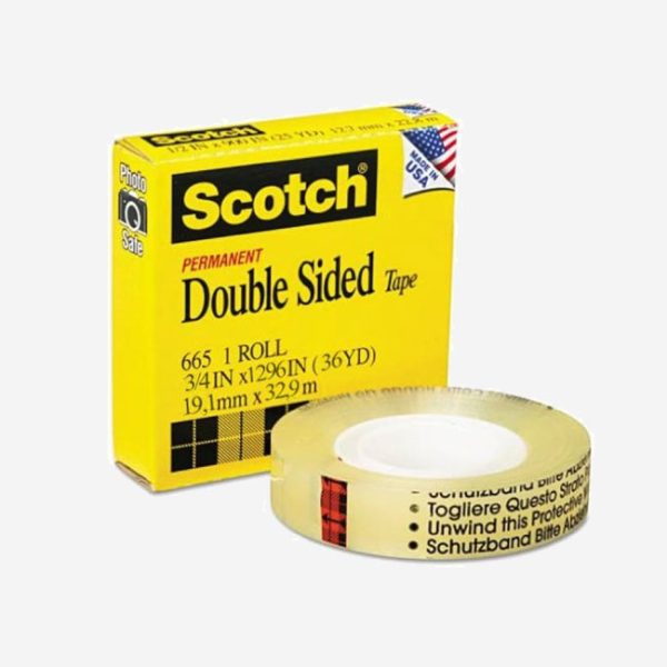 3M - Scotch Clear Double Sided Tape