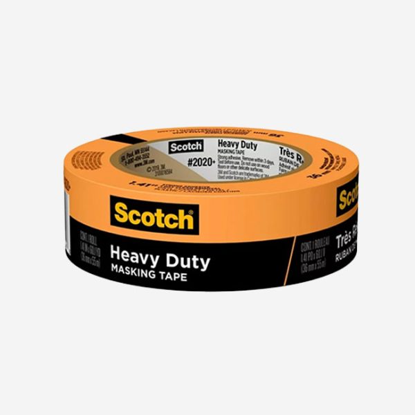 Heavy Duty Single Side Orange Masking Tape